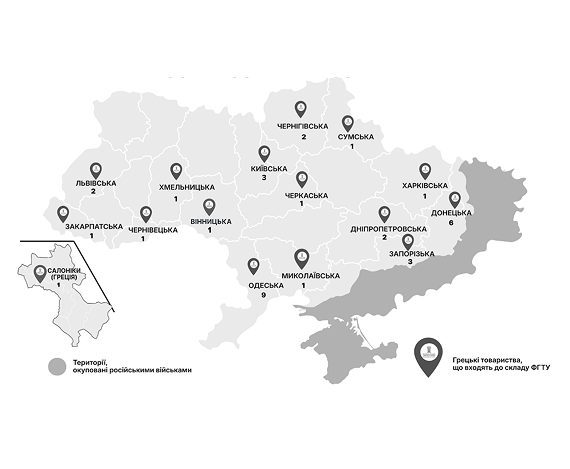 Мапа товариств